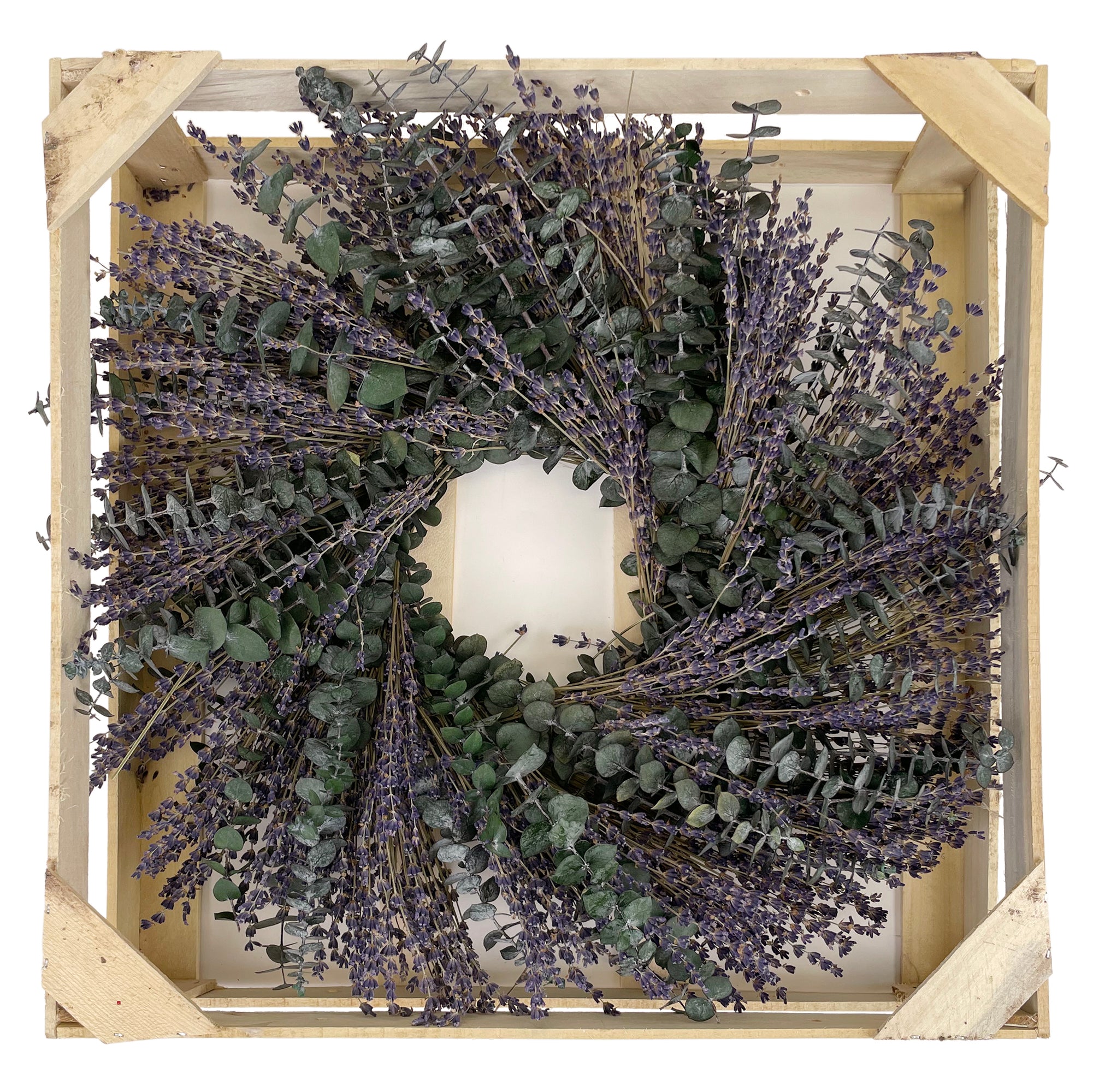 French Lavender & Baby Eucalyptus Wreath