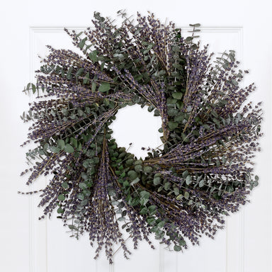 French Lavender Eucalyptus Wreath