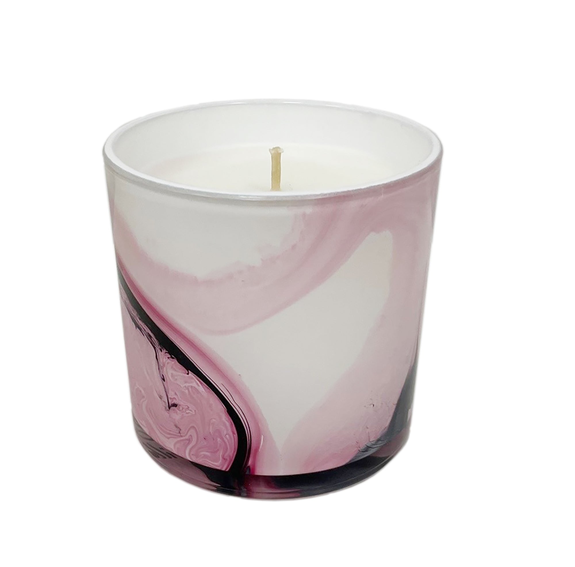 Vanilla & Red Currant 14 oz. Swirl Glass Candle