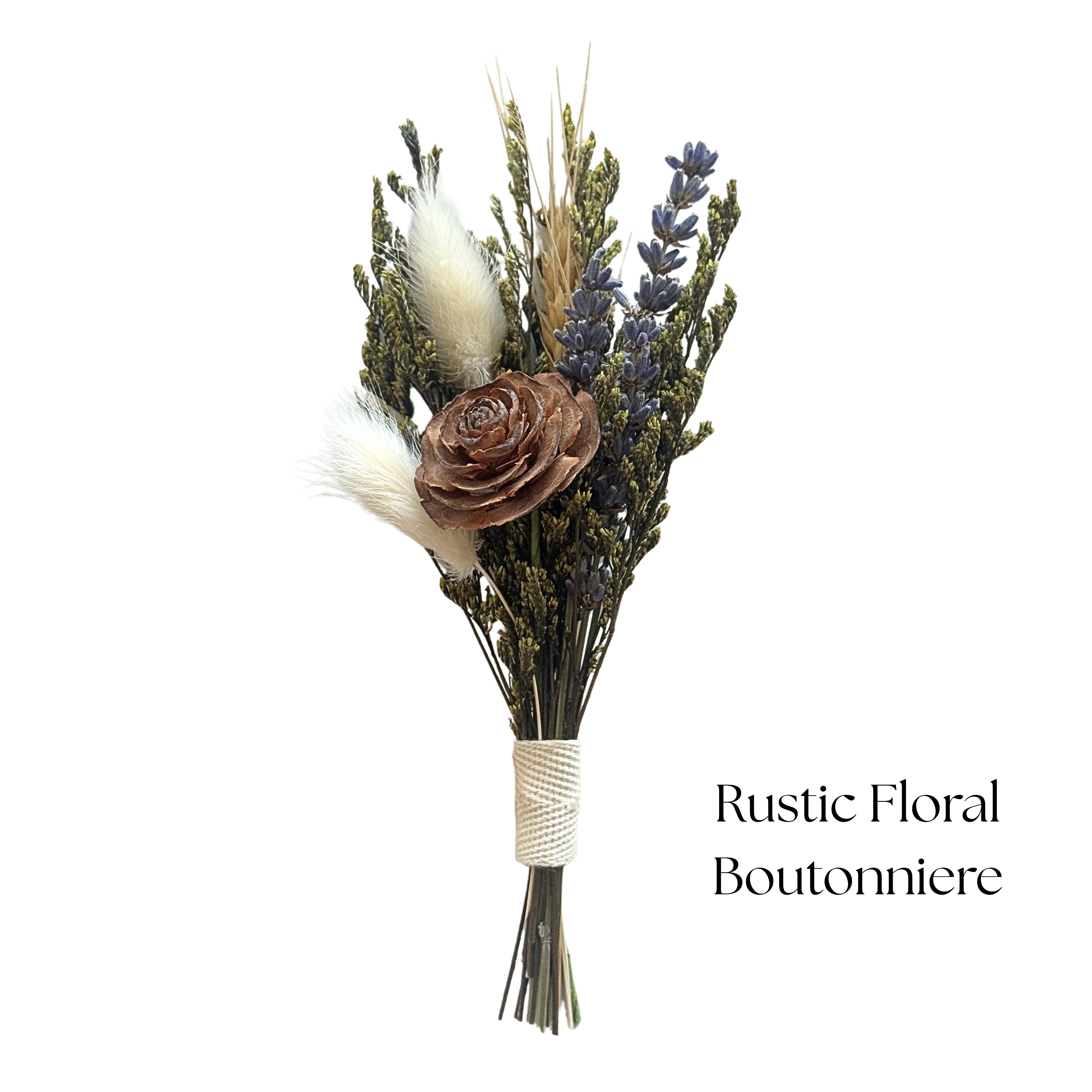 Dried Floral Boutonnieres