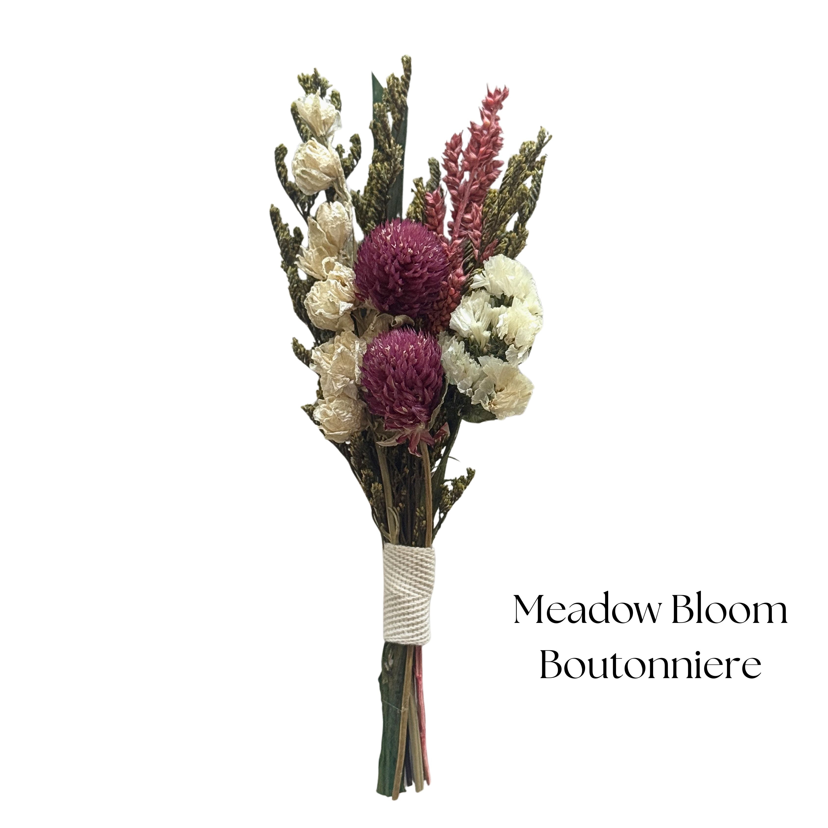 Dried Floral Boutonnieres