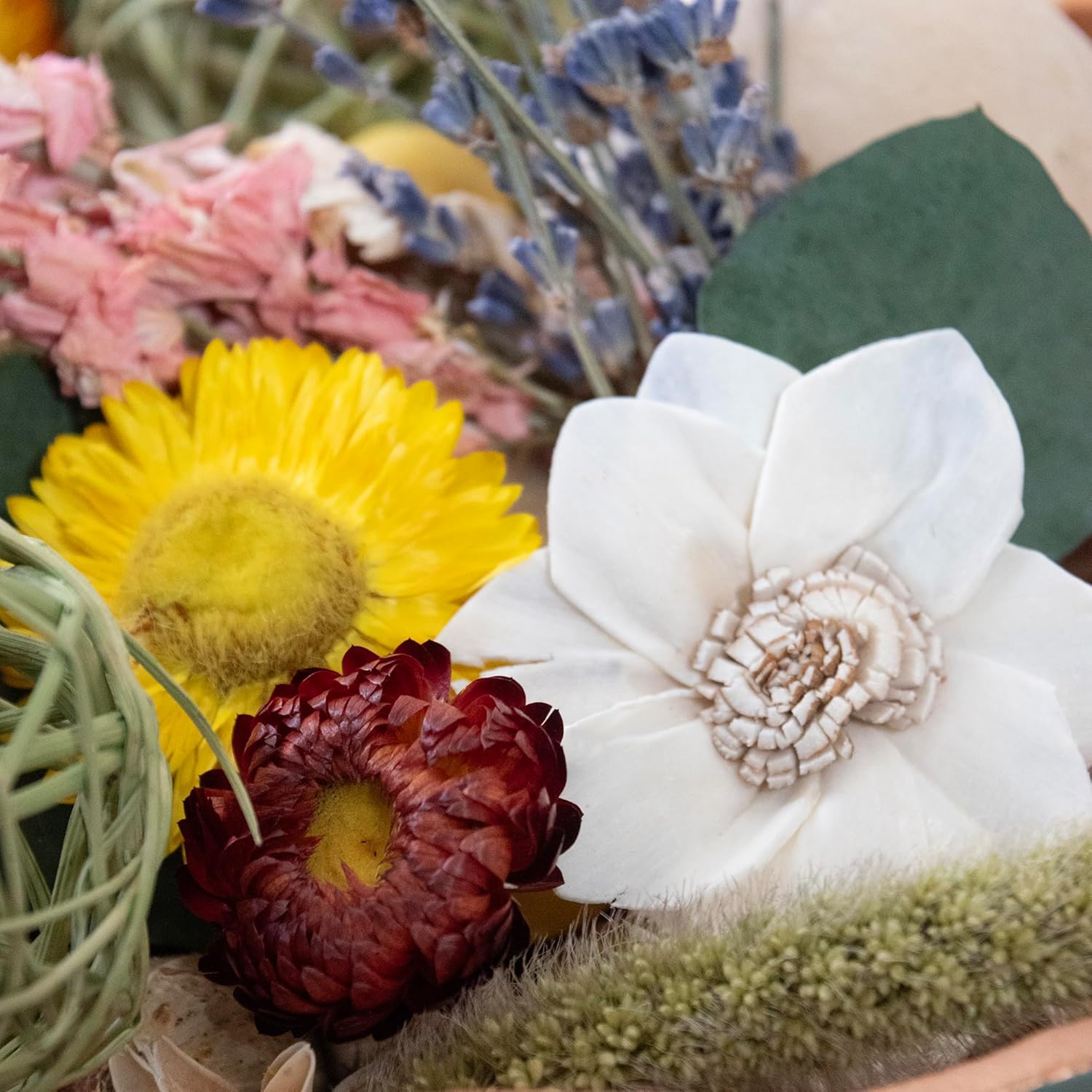 Floral Strawflowers Potpourri Zoom