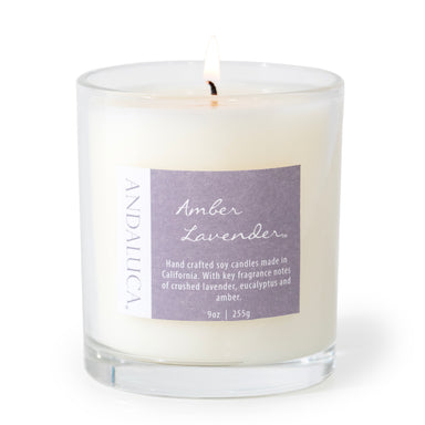 Lemon Zest & Thyme 9oz Candle — Andaluca Home