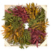 Harvest Farmhouse Willow Wreath: Multi Color in storage crate