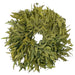 Harvest Farmhouse Willow Wreath: Olive Green Color
