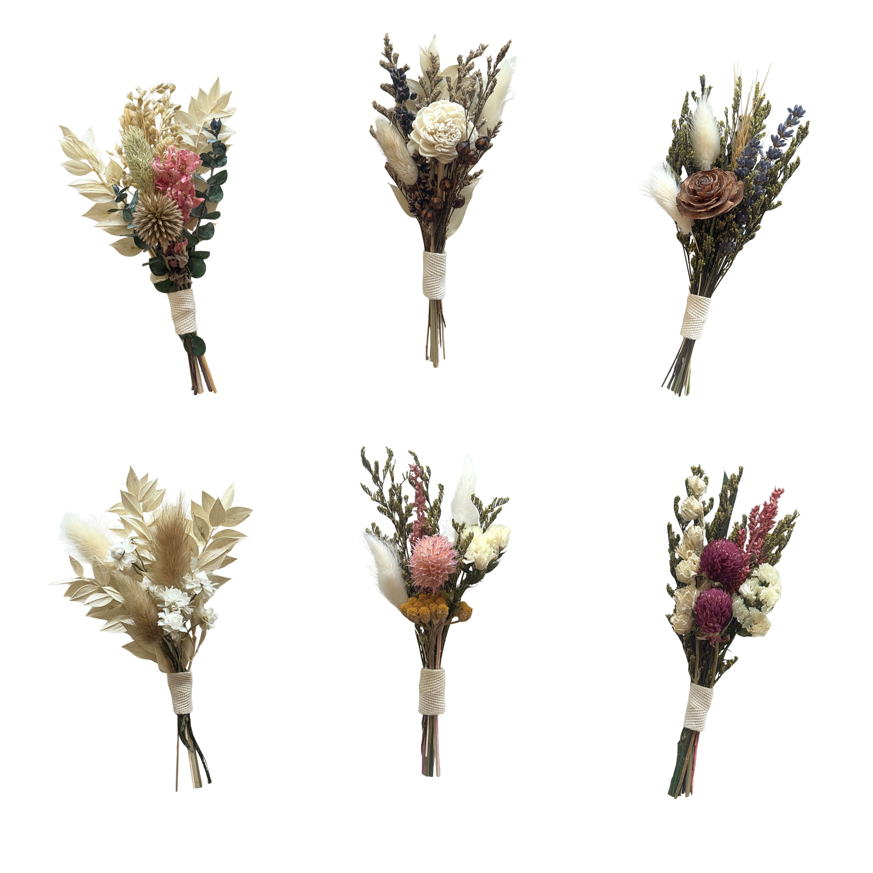 Dried Floral Boutonnieres