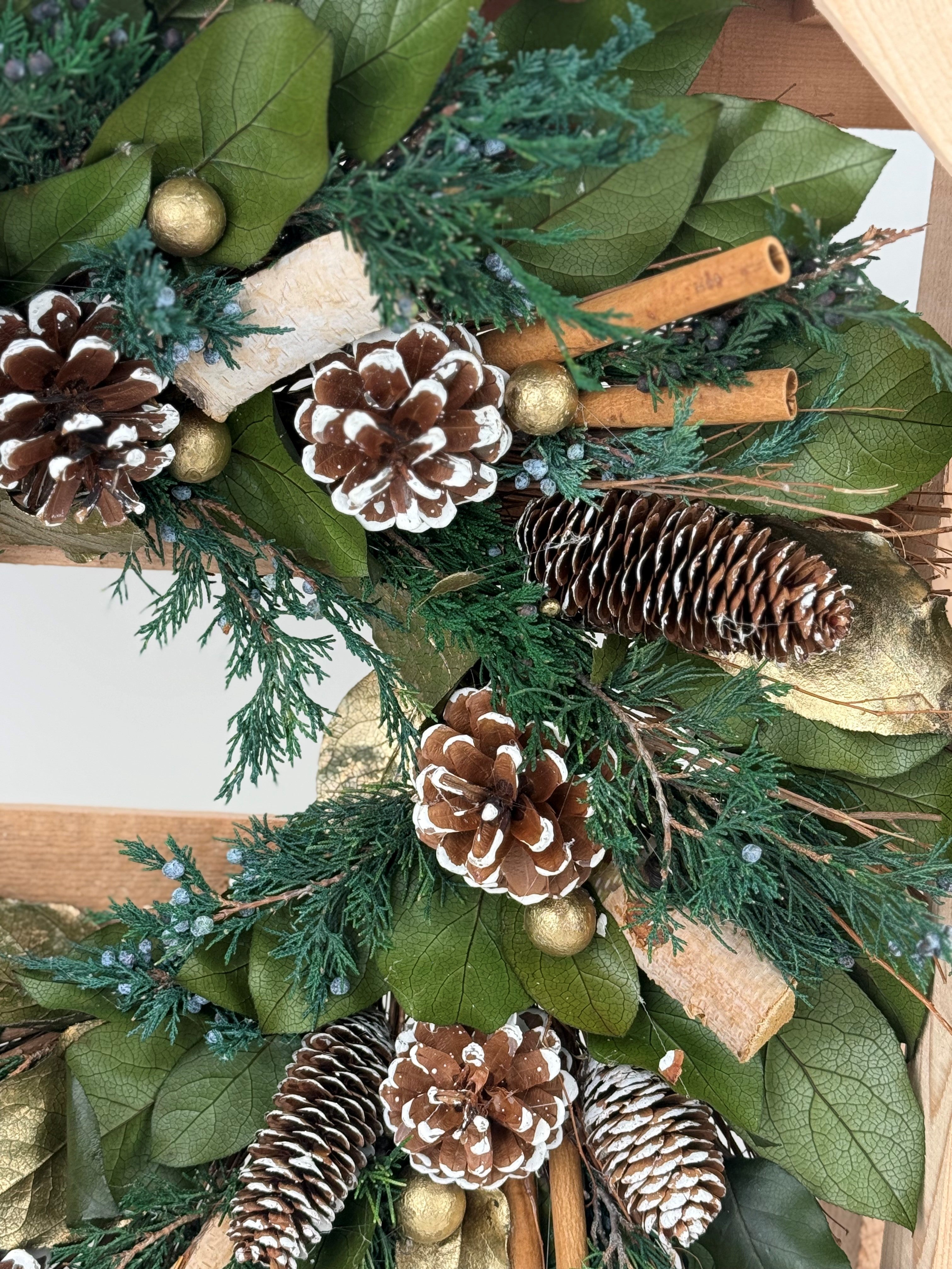 Evergreen Pine Wreath 19inch