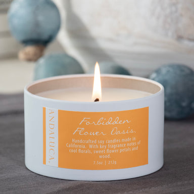 Forbidden Flower Oasis Tin Candle