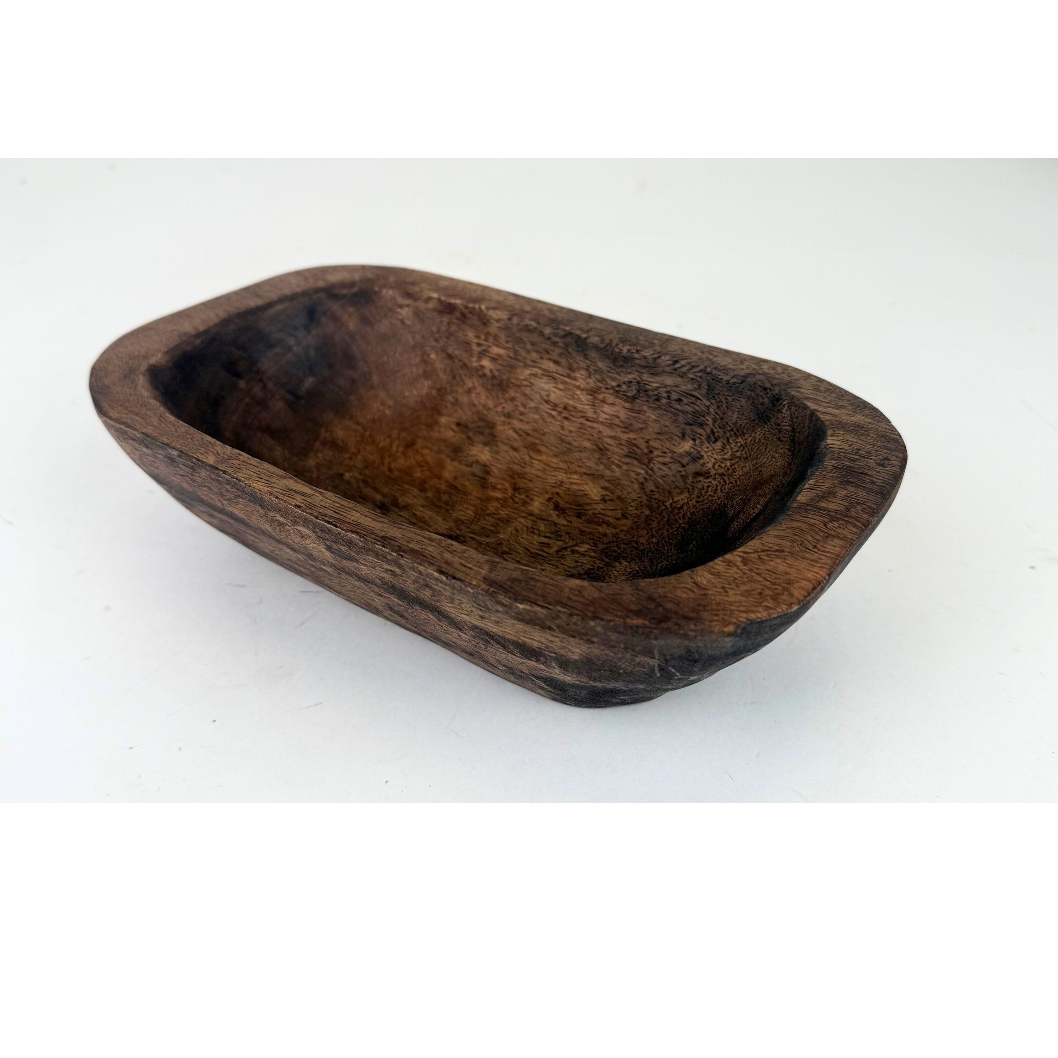 Rectangular Mango Wood Dough Bowl