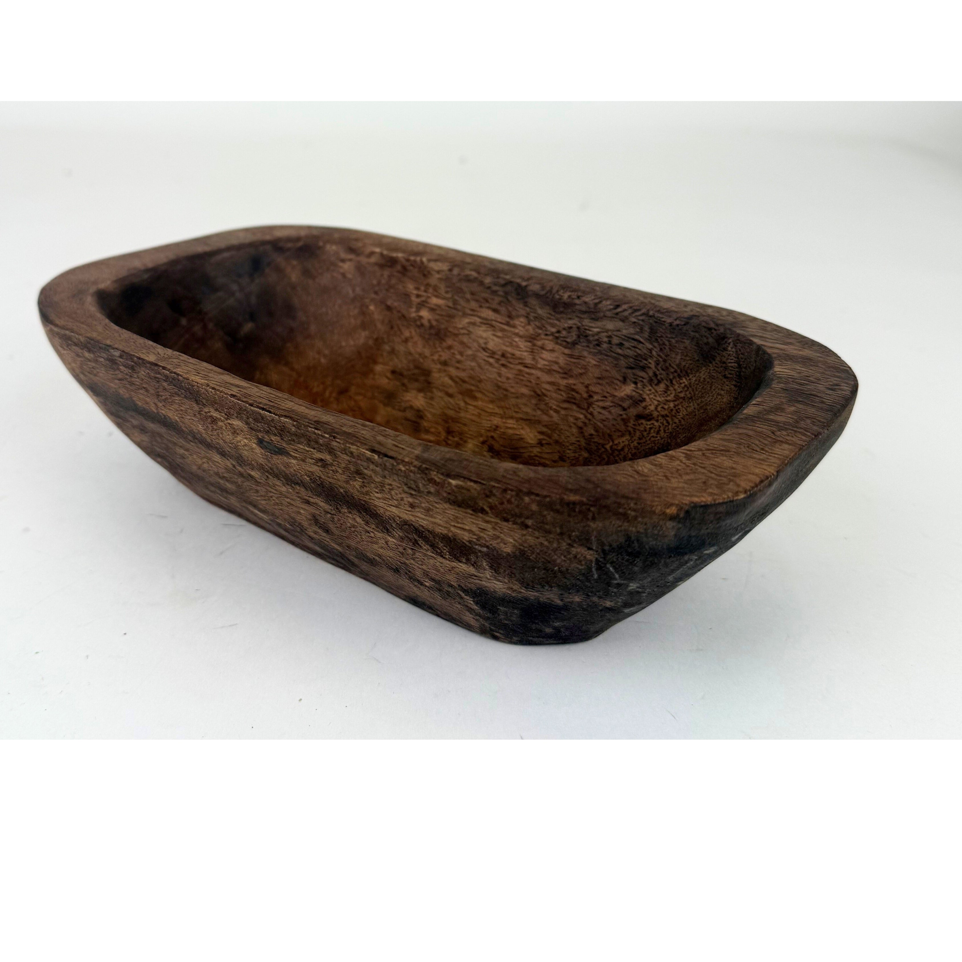 Rectangular Mango Wood Dough Bowl