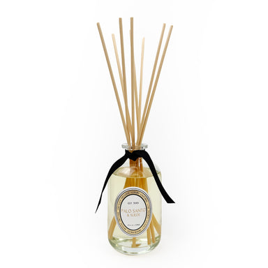 Palo Santo and Suede Diffuser, in use.