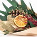 Petite Winter 12" Bouquet: Gold Leaf & Willow Eucalyptus