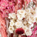 Pink Palm Floral Bouquet closeup