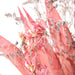 Pink Palm Floral Bouquet closeup