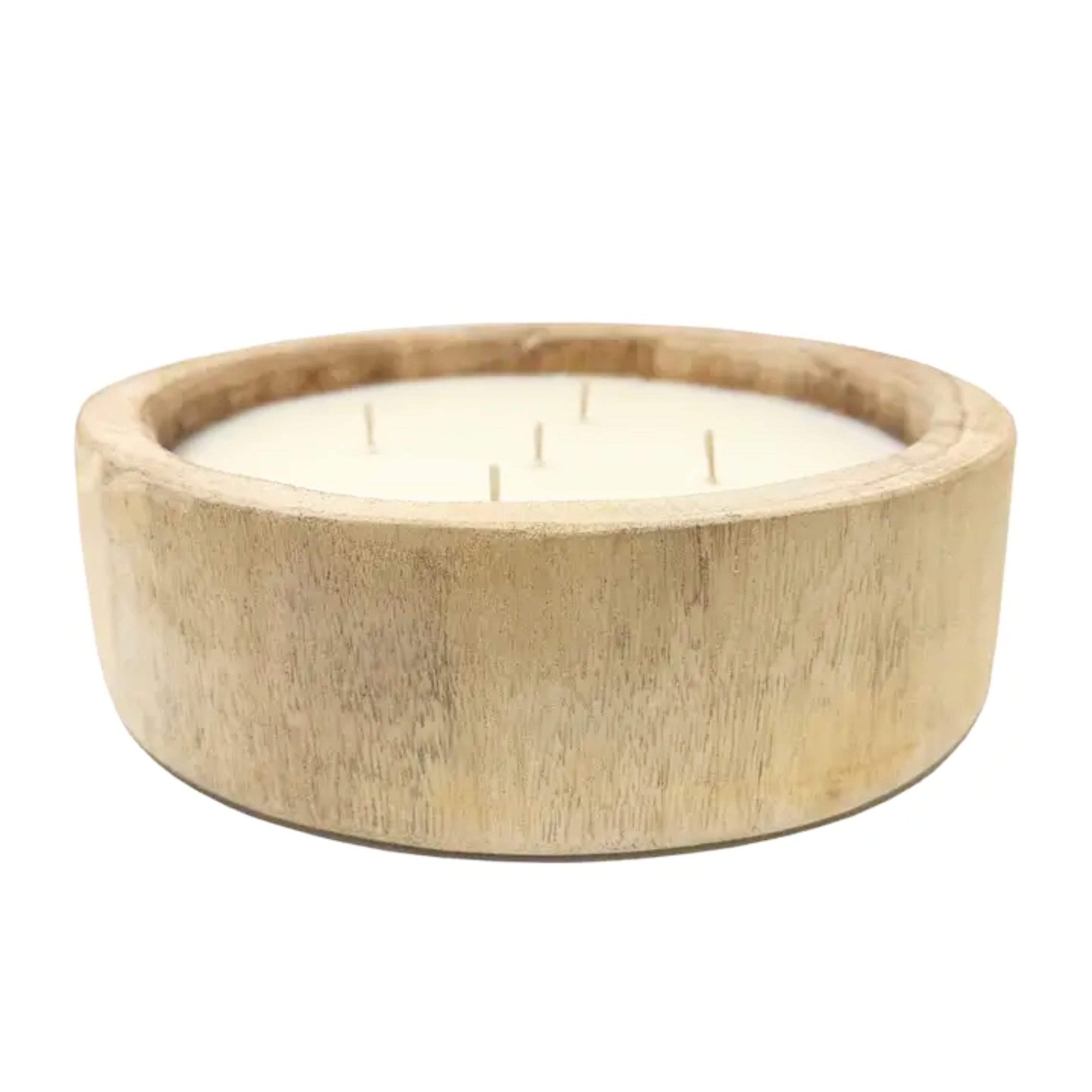 Paulownia Wood Candle Palo Santo Scent 9.5inch Round