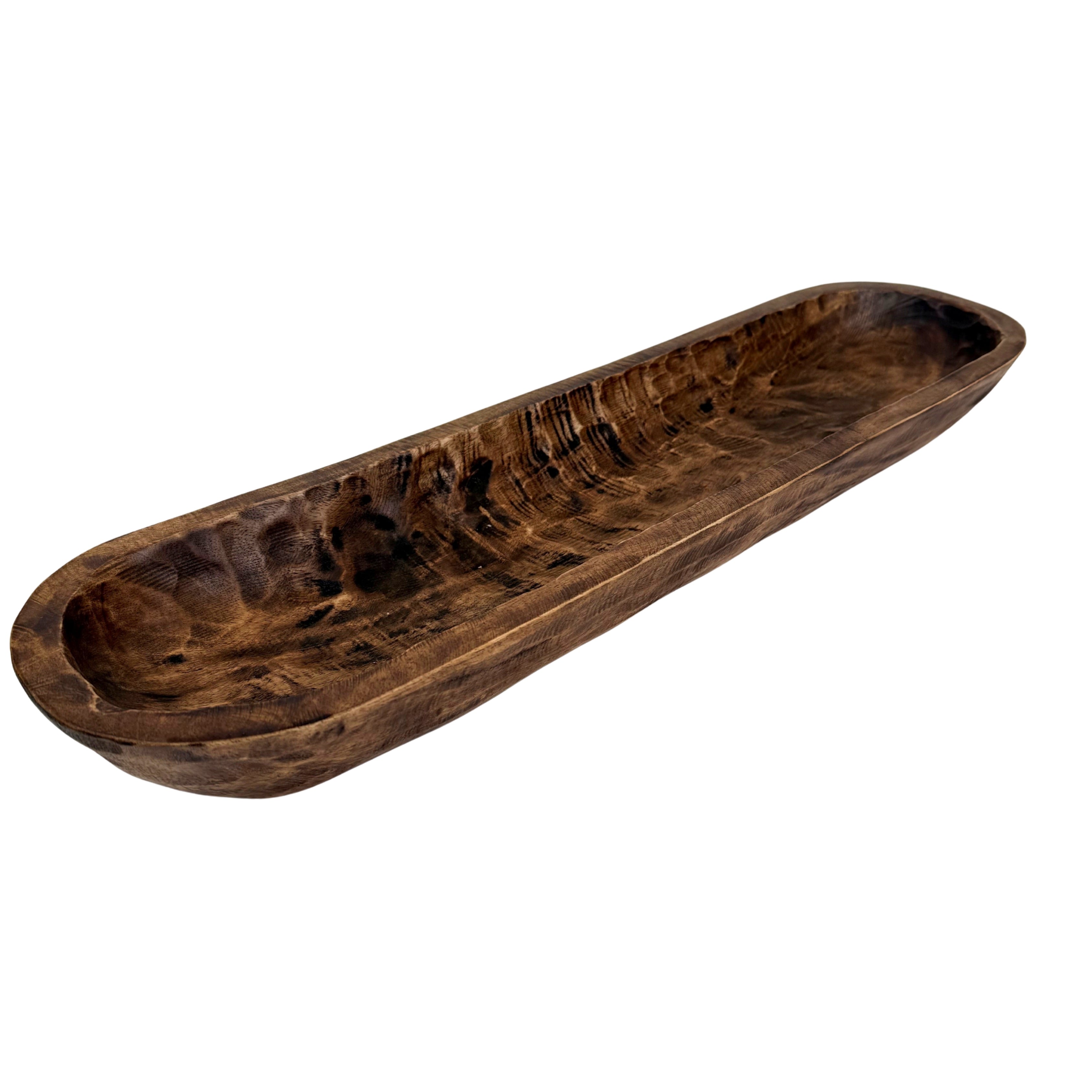 Mango Wood Longer Bowl
