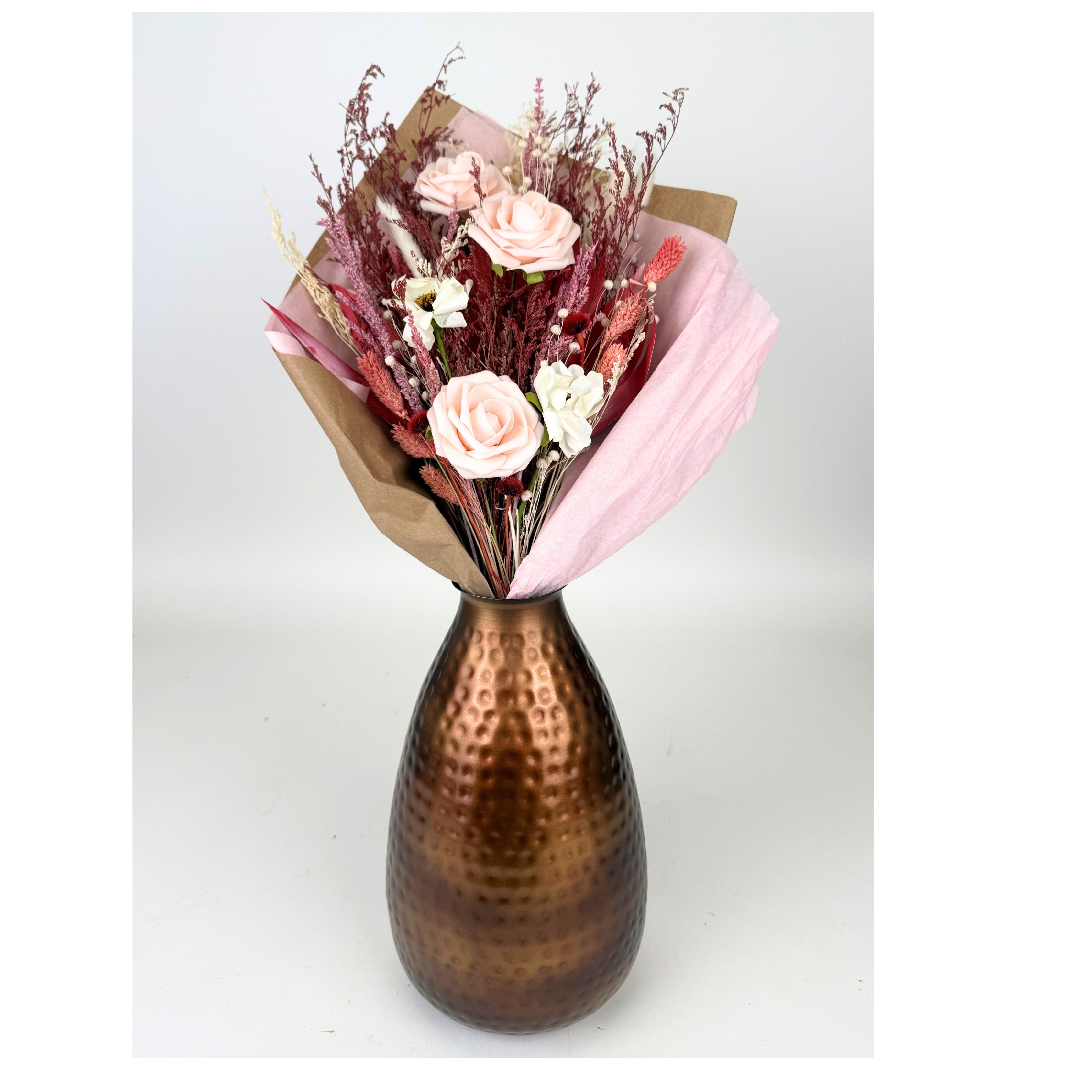 Pink Rose Valentines Bouquet