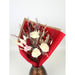 ANDALUCA Red Rose Valentine Floral Bouquet