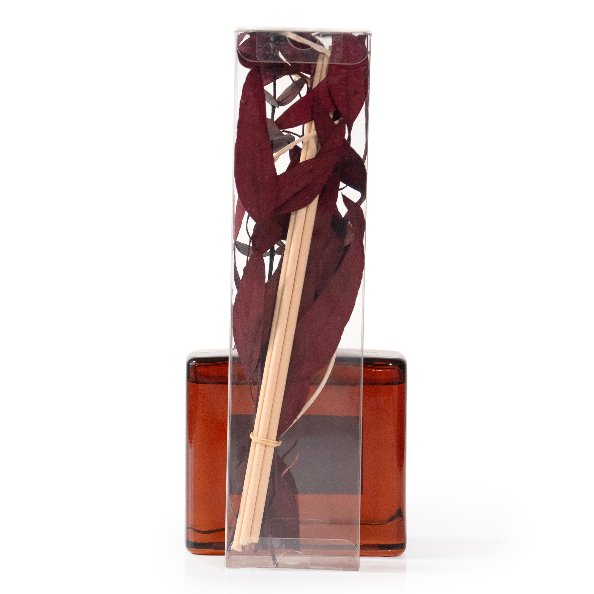 Burgandy Reed Diffuser Burgundy Red Eucalyptus Floral Fragrance Diffuser — Andaluca Home
