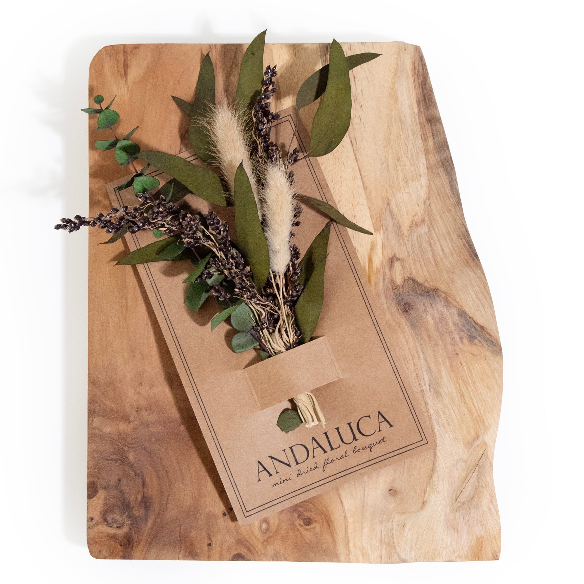 Live Edge Teak Slice Charcuterie Board: Small