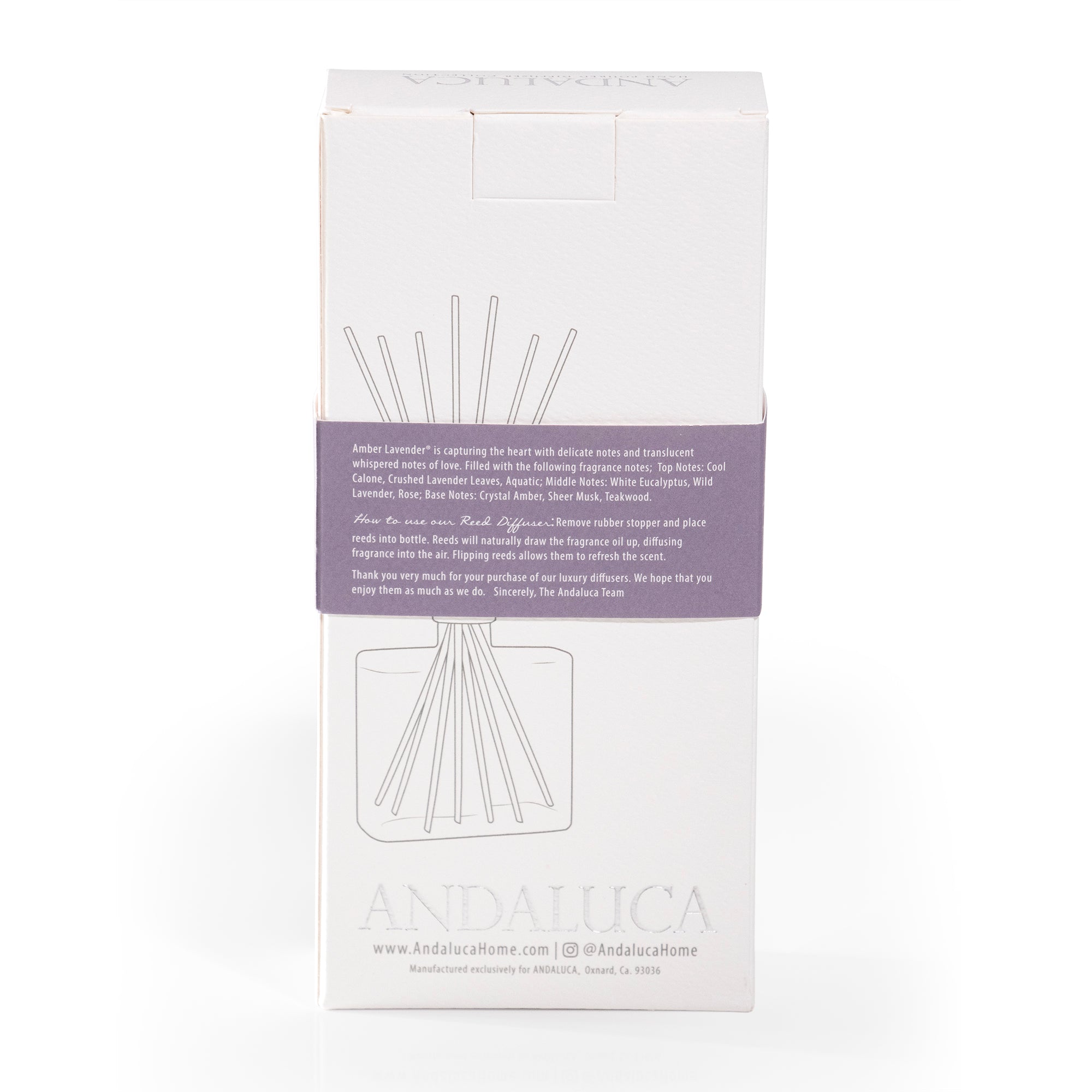 Lavender Essential Oil Aromatherapy Diffuser — Andaluca Home