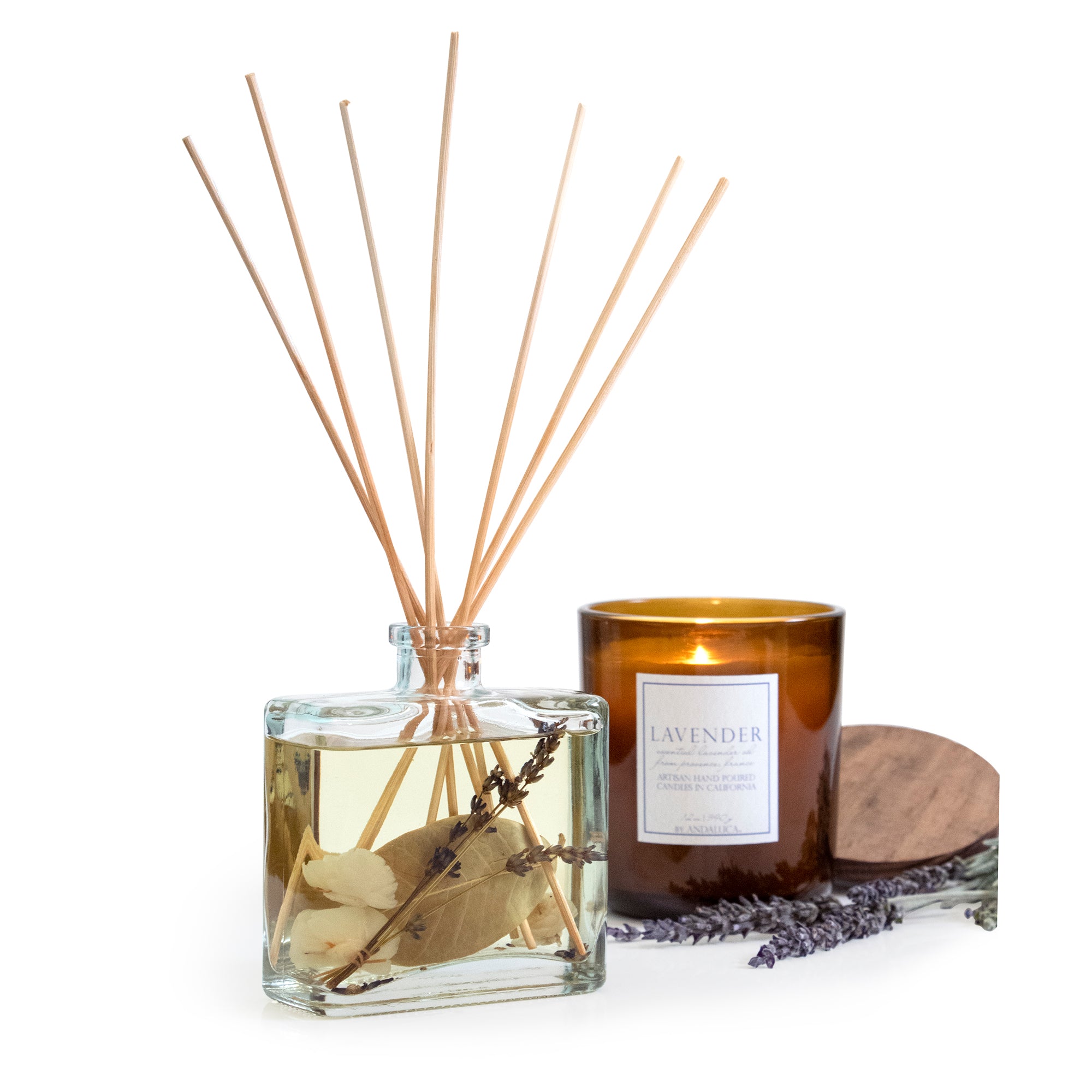Amber Lavender Reed Diffuser — Andaluca Home