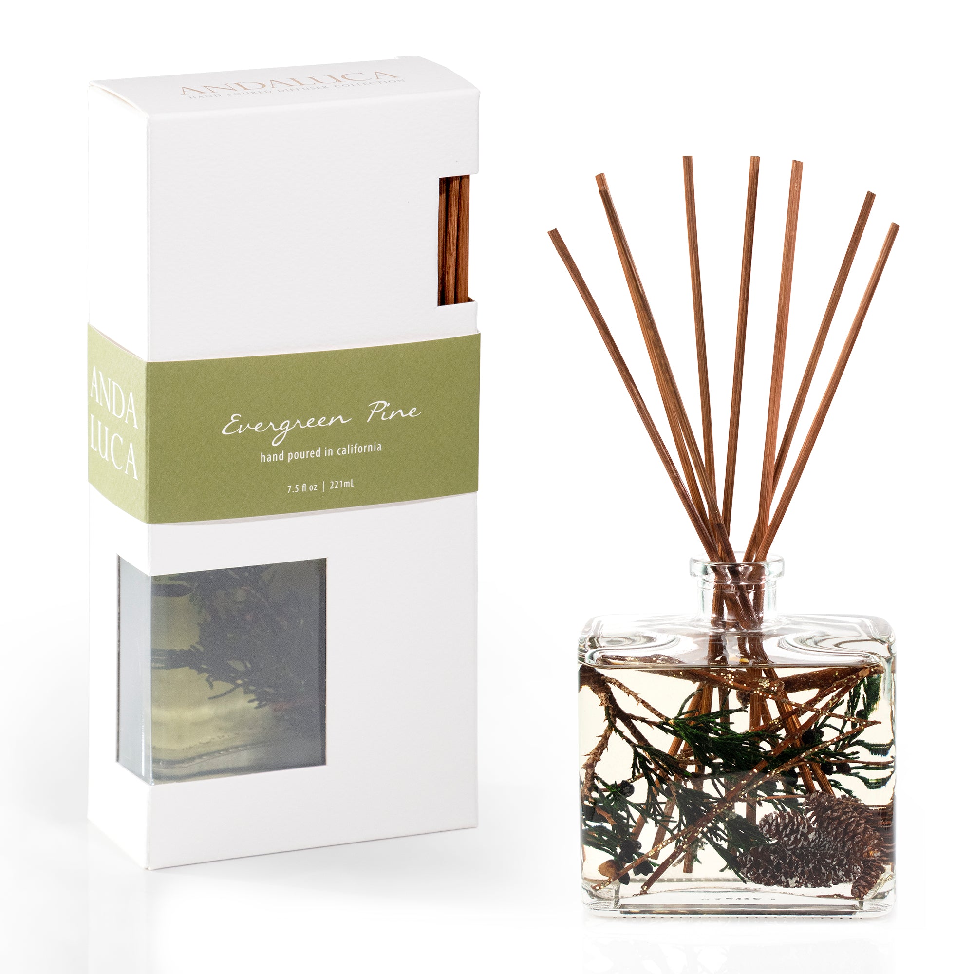 Evergreen Pine Reed Diffuser — Andaluca Home