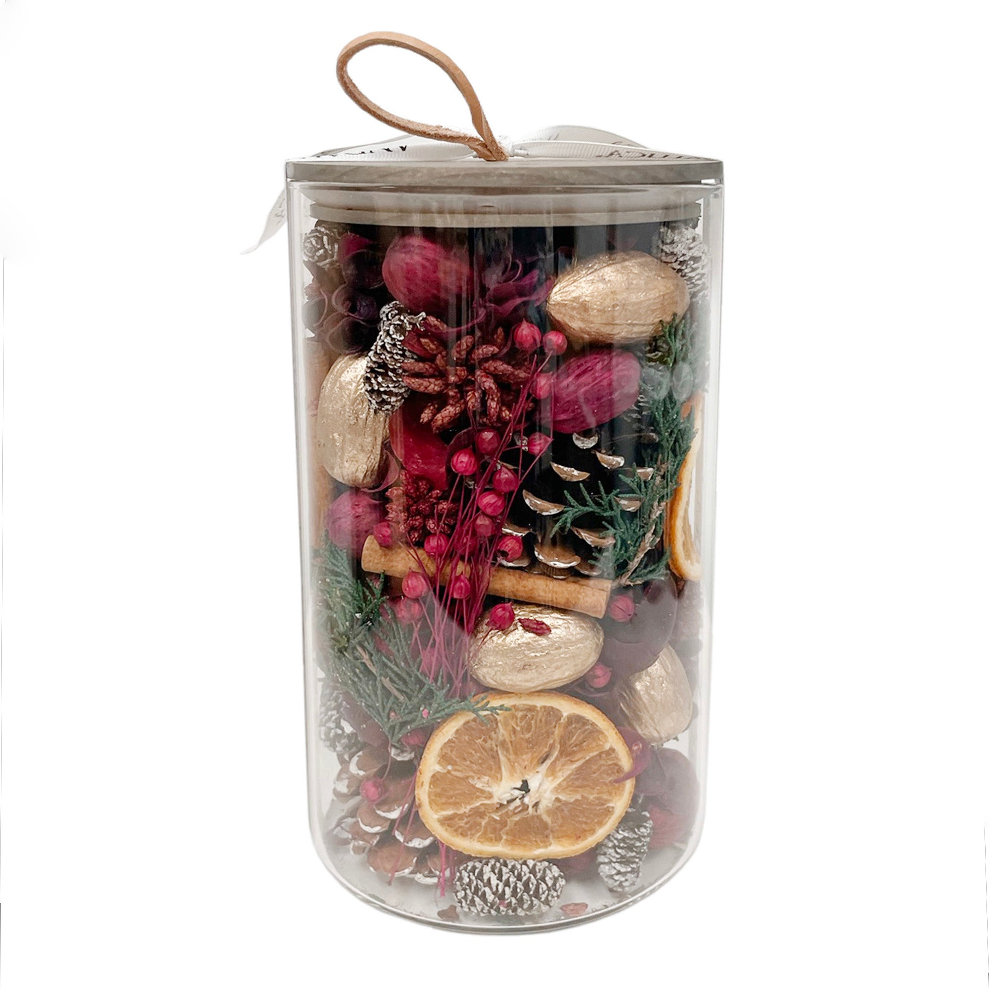 Holiday Spice Potpourri Jar