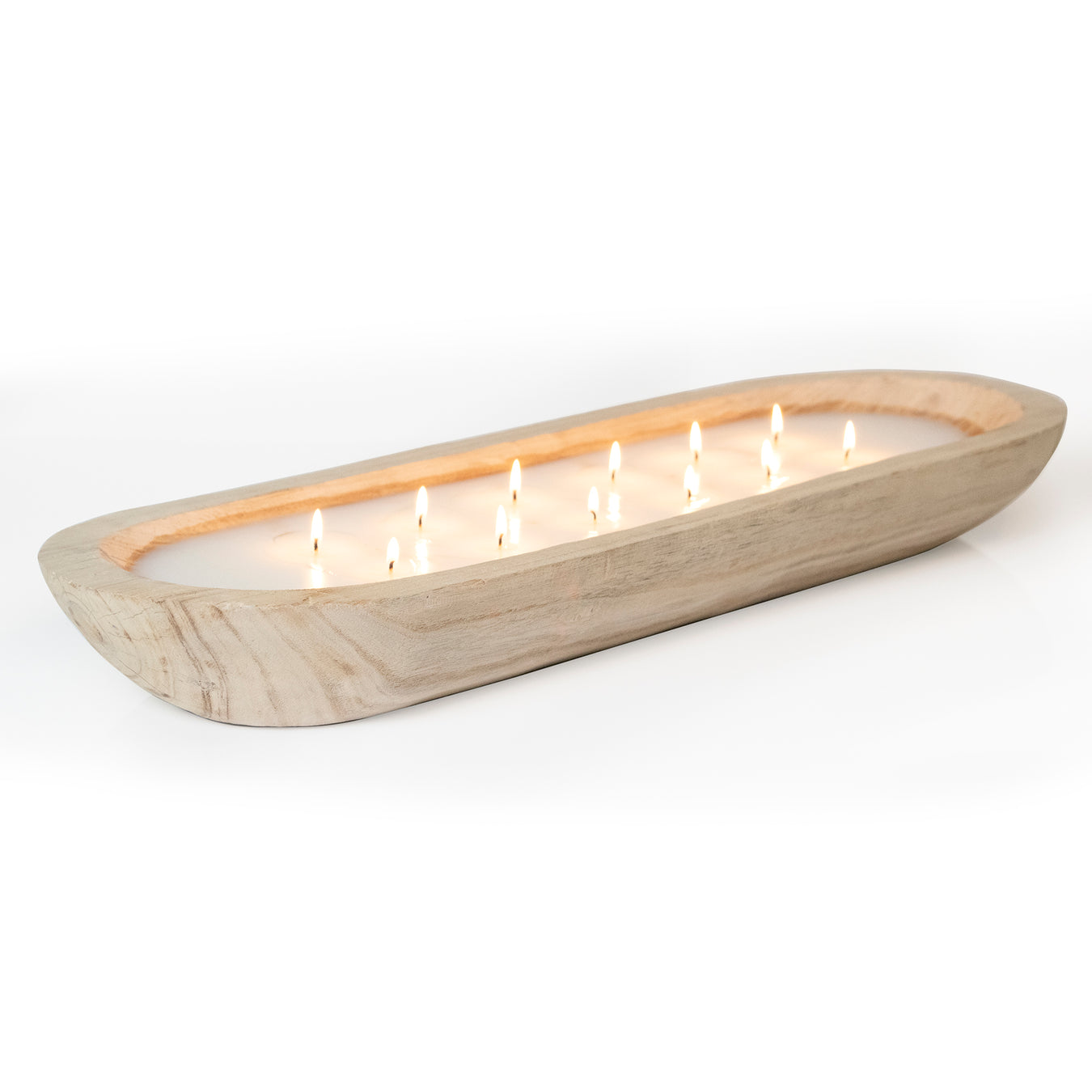 Wood Candle