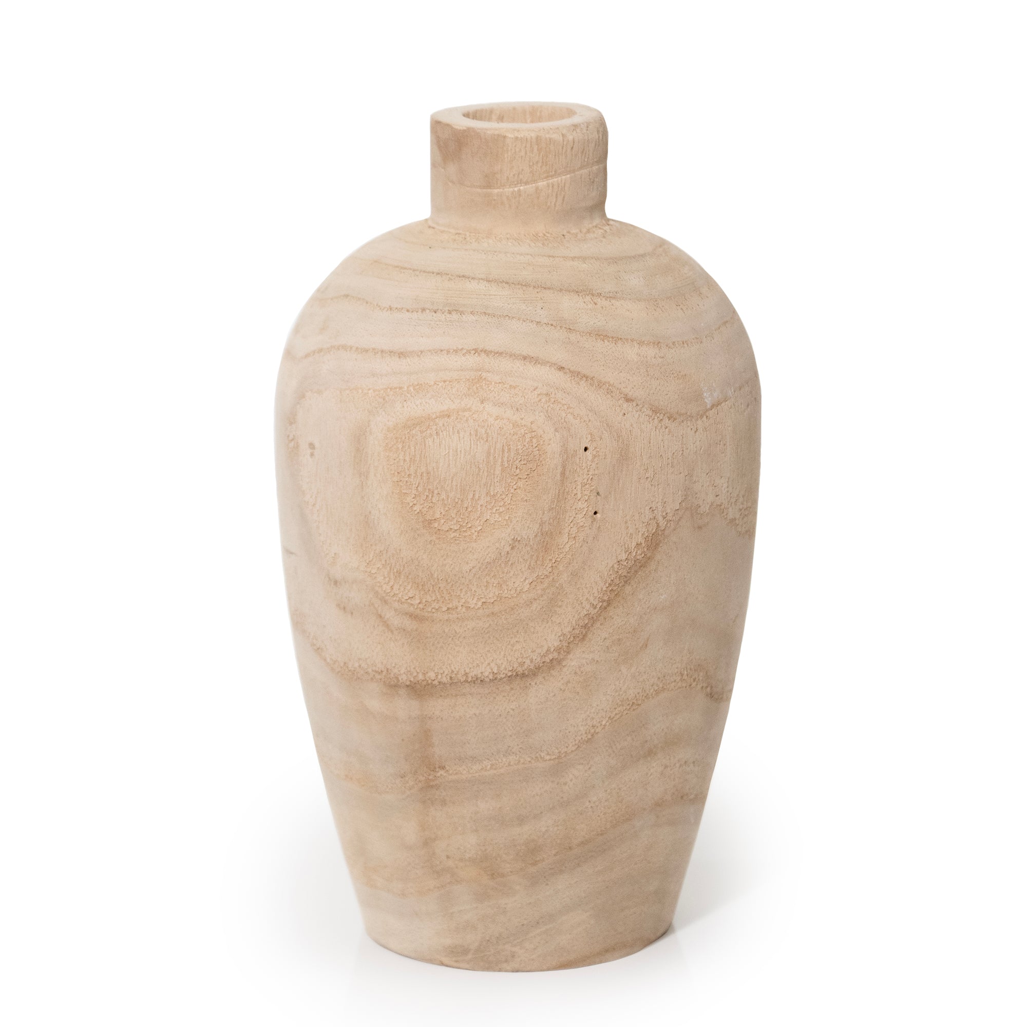 Paulownia Wood Large Vase