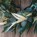 Willow and Silver Dollar Eucalyptus Wreath closeup